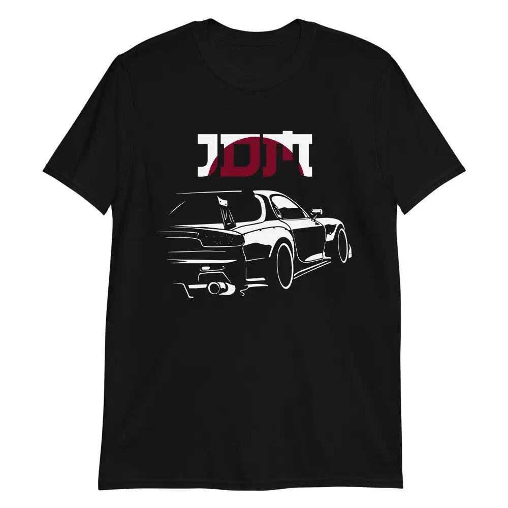 RX7 JDM тюнинг дрейф гоночный японский автомобиль футболка длинные или короткие рукава