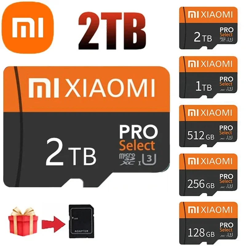 Оригинальная карта памяти Xiaomi 2 ТБ 1 ТБ, 512 ГБ, 256 ГБ, карта TF micro sd класса 10, флэш-карта памяти Micro sd для смартфона, ПК
