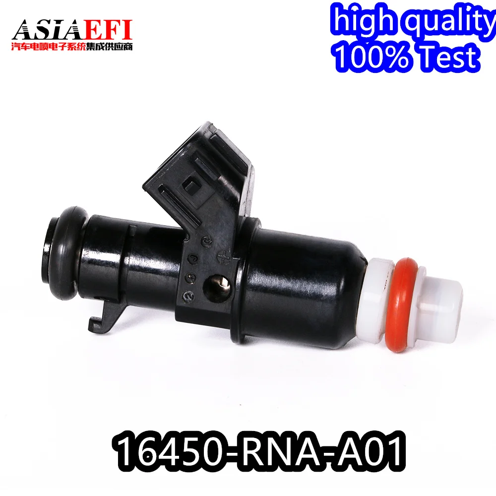 4 шт., высококачественная автомобильная часть, топливная форсунка OEM 16450-RNA-A01 для Honda Civic Fit Acura TL 3.2L 1.8L V6 CR-V 2006-2014 R18A
