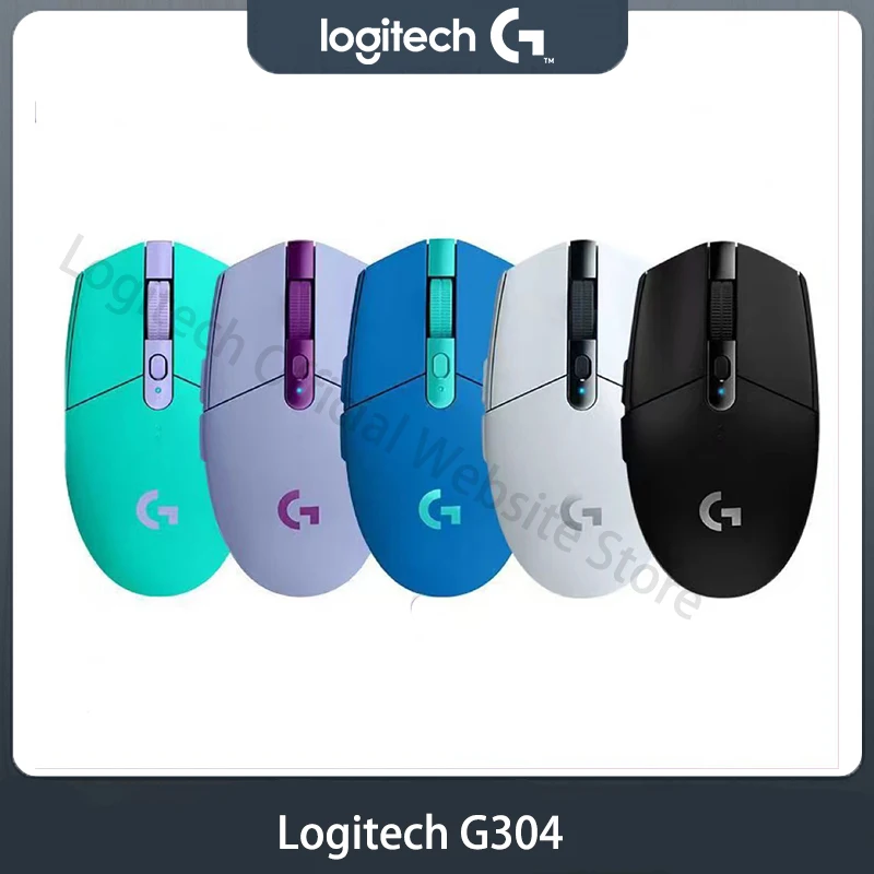 Мышь Logitech G304 Беспроводная программируемая с 6 кнопками, USB, 12000 DPI
