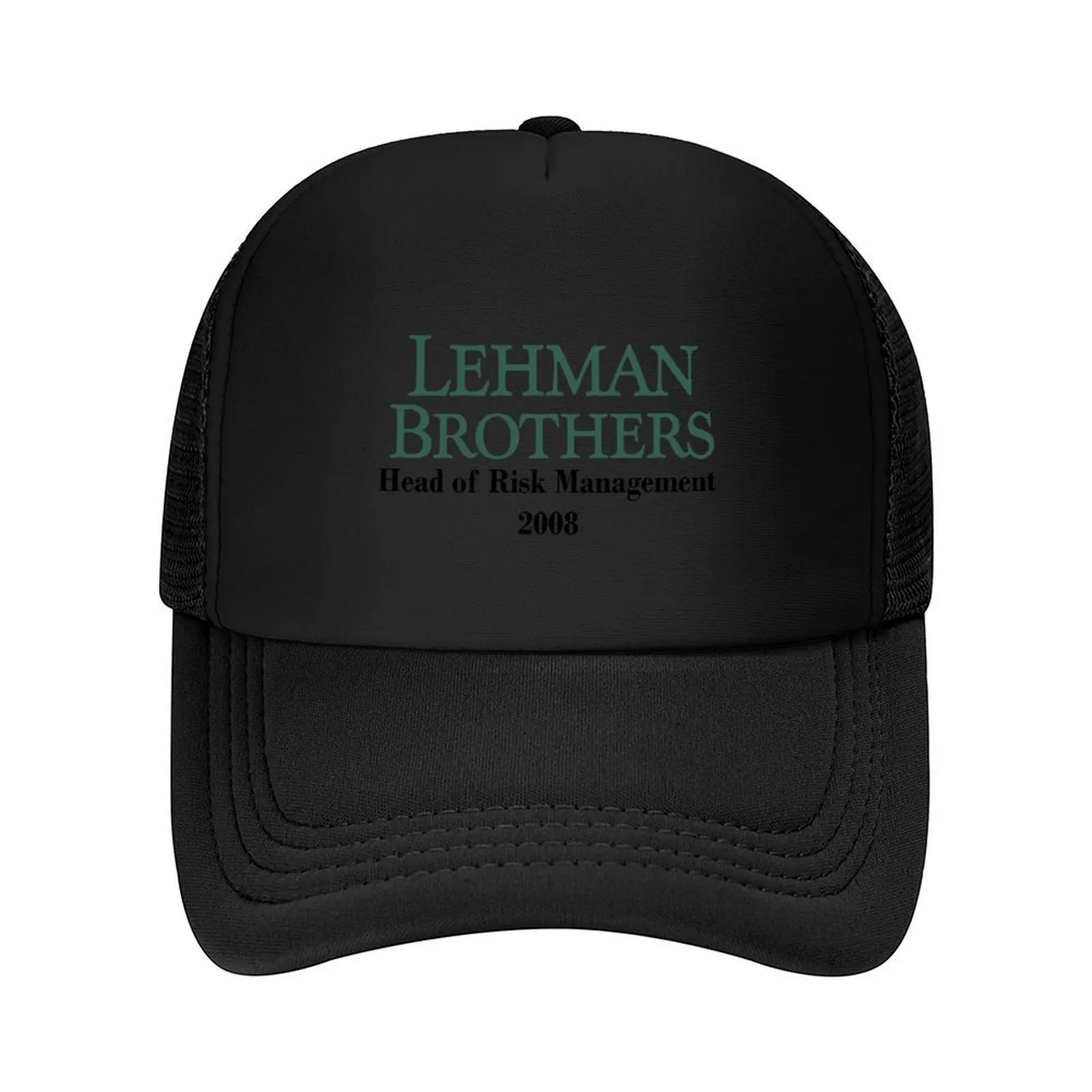 Lehman Brothers - Бейсбольная кепка «Голова риска» 2008 года, роскошная женская кепка, детская шляпа, забавная шляпа, новая шляпа для девочек и мужчин