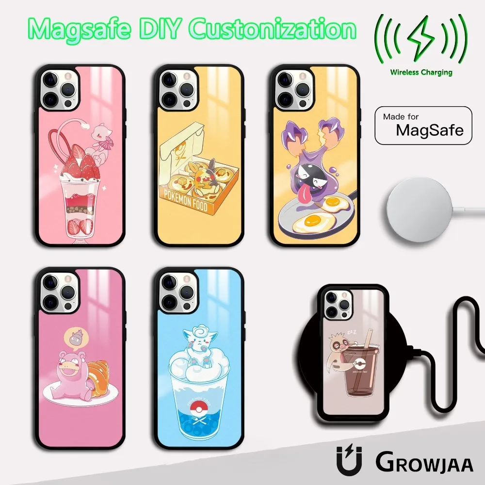 Милый чехол для телефона с изображением Леты Мьюту для iPhone 16, 15, 14, 13, 12, 11 Pro Max Plus Mini Magsafe Mirror, беспроводной магнитный чехол