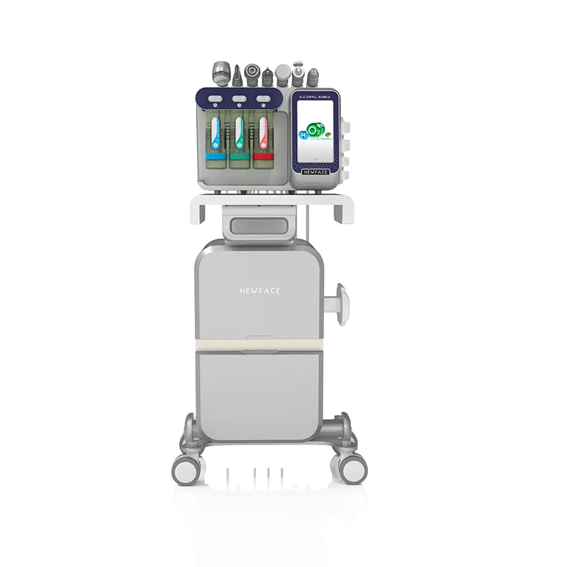 Фото 7 в 1 кислородный пузырь для лица H2O2 Beauty Peel Алмазная гидродермабразия Аква-гидродермабразия Микродермабразия №3