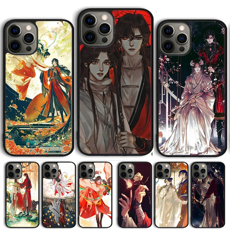 Tian Guan Ci Fu Phone Case Cover For iPhone 15 16 14 13 12 Pro Max mini 11 Pro Max XS X XR Plus Coque Shell