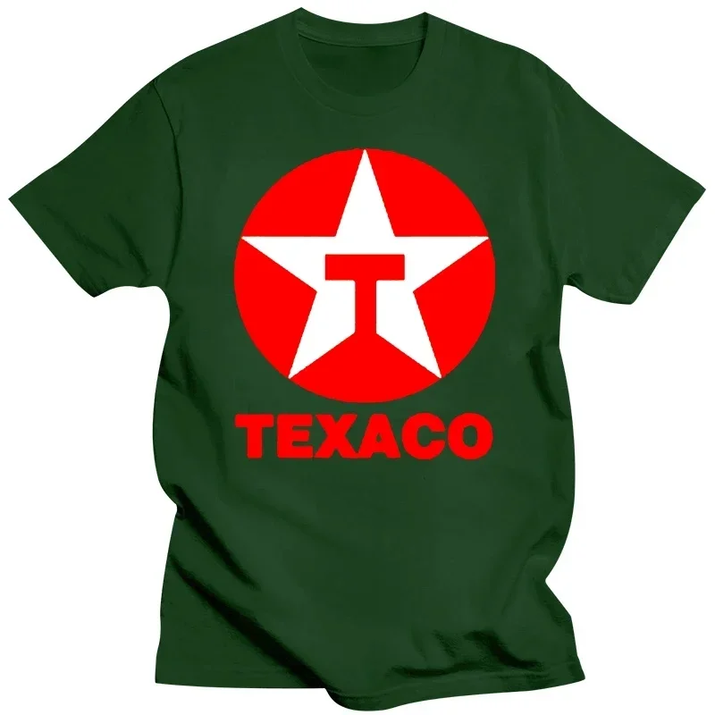 Фото Новинка, Мужская черная футболка Texaco Oil Company Racinger с логотипом, размер от S до 3Xl №4