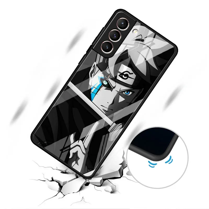 Фото Стеклянный чехол для Samsung Galaxy S23 S22 S20 FE S21 S10 Plus S23Ultra S23Plus №2