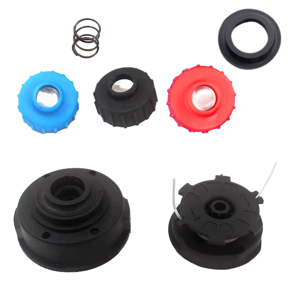 Фото 1 комплект головки триммера с ручкой удара для Troy-Bilt TB10CS TB15CS TB20CS TB20DC TB21EC TB22 TB22EC TB25CB аксессуары для косилок №2