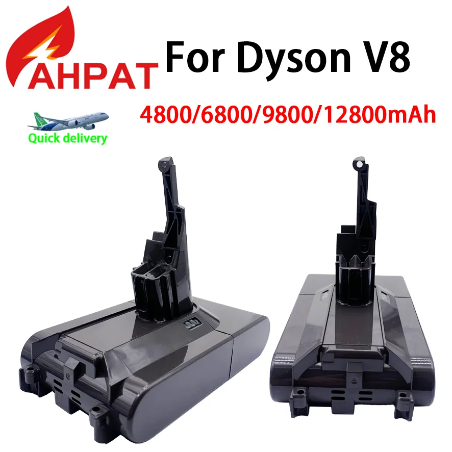 100% новинка для Dyson V8 21,6 В 12800 мАч Сменный аккумулятор для Dyson V8 Absolute Cord-Free Вакуумный ручной пылесос Аккумулятор