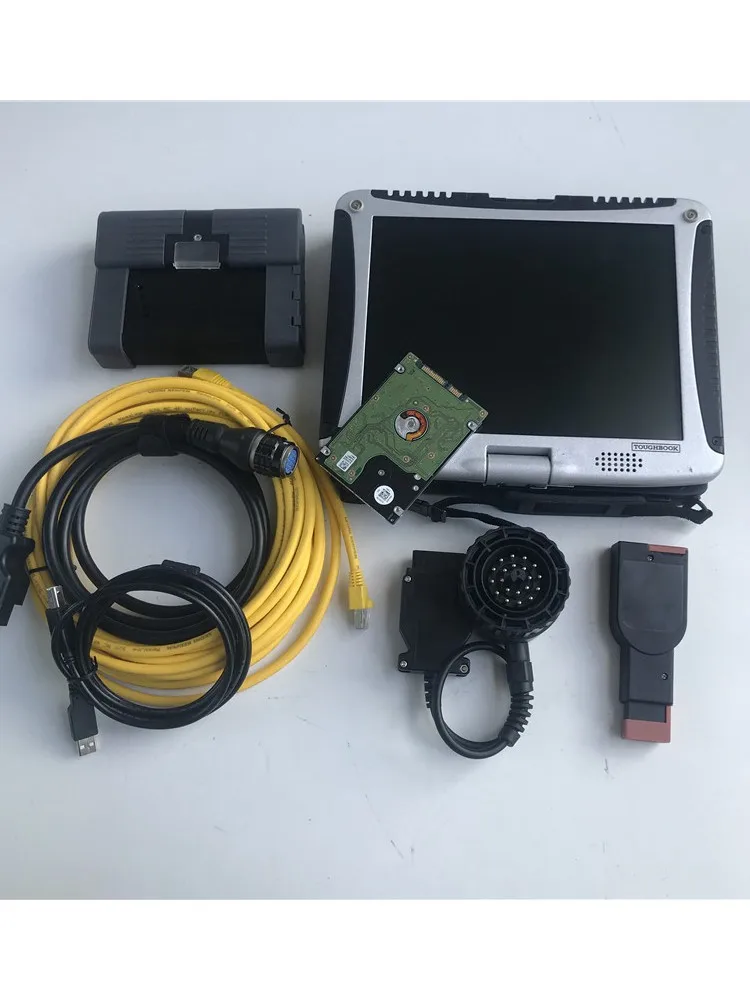Сенсорный экран 90%Новый ноутбук CF-19 CF19(i5 4g) Toughbook Multi Languages Diagnostic TooI для BMW Icom A2 Новейшее программное обеспечение в жестком диске 1 ТБ
