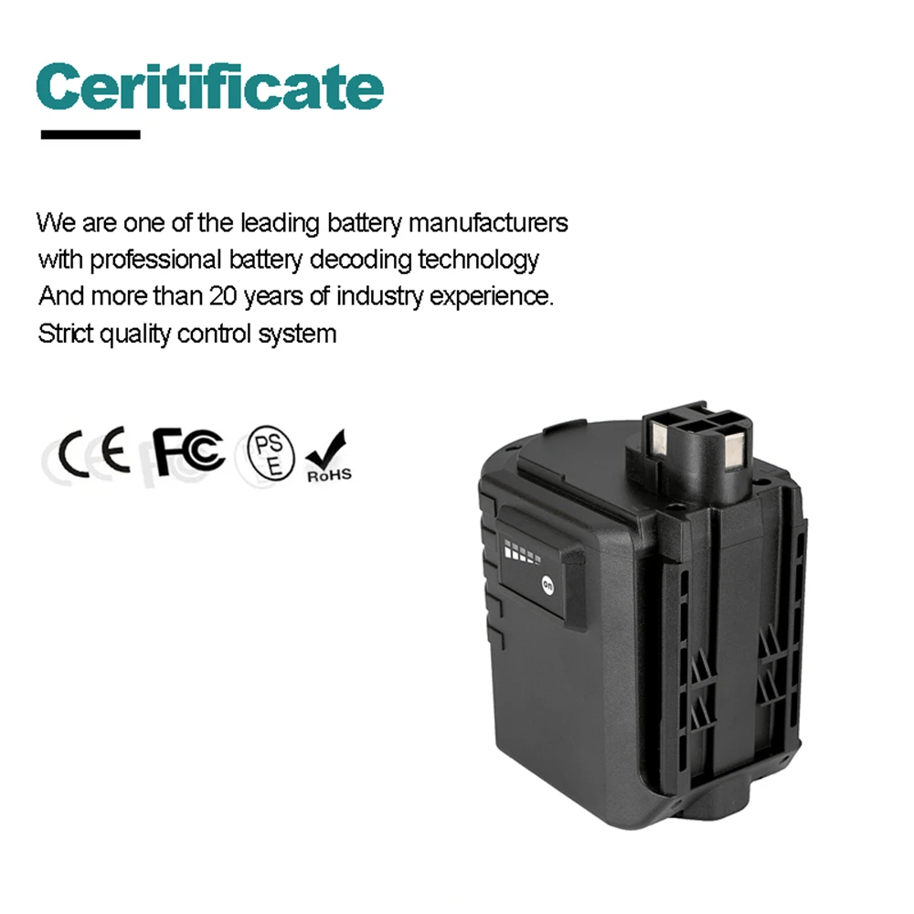 Фото RAM 24VA 3000mAh 2607335163 2607335190 2607335192 2607335216 2607335215 BAT019 BAT020 BAT021 2607335082 2607335083 Ni-MH аккумулятор №5