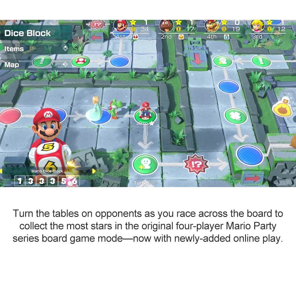 Фото Super Mario Party nintendo switch игры, Новинка 100%, оригинальная игровая Карта Super Mario вечерние Nintendo Switch для игровой консоли Nintendo Switch №3