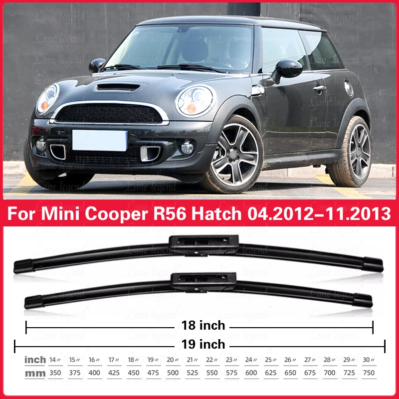 3 шт. щетки стеклоочистителя лобового стекла для Mini Cooper R56 Hatch 04.2012-11.2013 комплект щеток стеклоочистителя переднего и заднего стекла 2012 2013