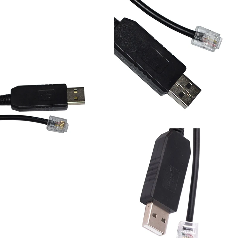 Кабель управления с USB на Rj11, Rj12, 6P4C, для ПК