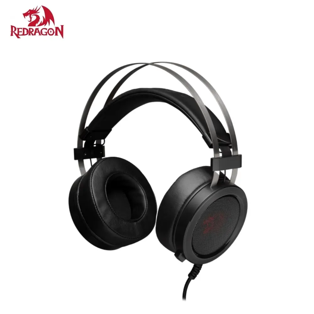 Игровая гарнитура Redragon Scylla 75064, черный+красный, кабель 2 м