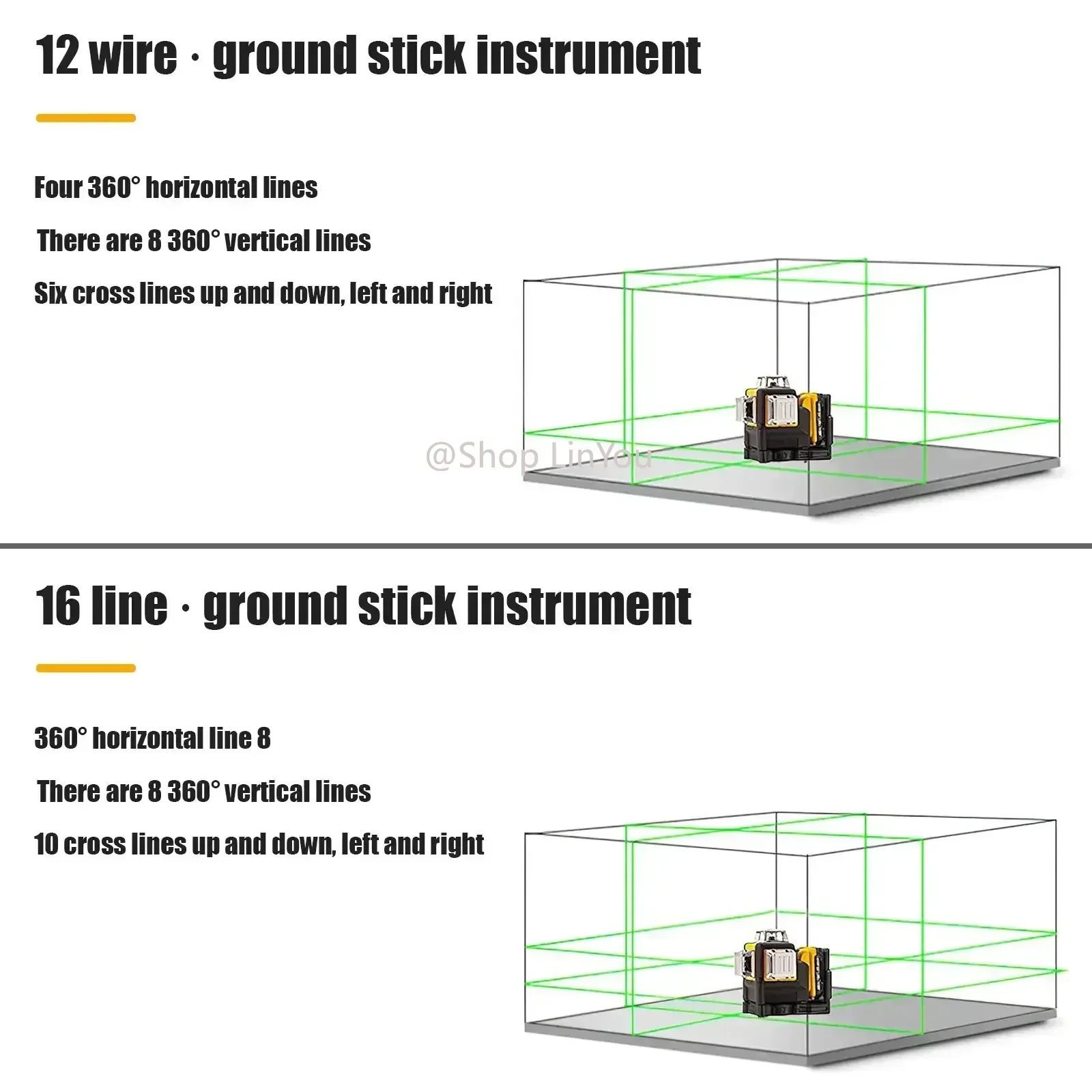 Фото Точность с Nieuw Fisk! DEWALT DW089LG 12 В: 12-Lijns 3-Zijdig 360 °   Groene Laser – Zelfnivellerende Kruislijngereedschap №5