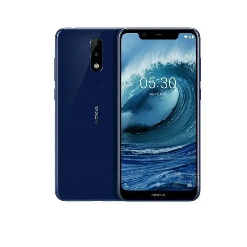Фото Nokia X5 4g Смартфон Android CPU Helio P60(MT6771) 5,86 дюйма 3060 мАч Батарея 13-мегапиксельная камера Оригинальный б/у телефон №2