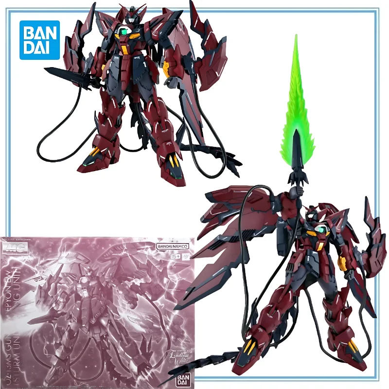 Оригинал BANDAI в наличии MG OZ-13MS GUNDAM EPYON EW (Sturm Und Drang Unit) Сборный комплект модели Аниме Мультфильм Подарки Игрушки Модель