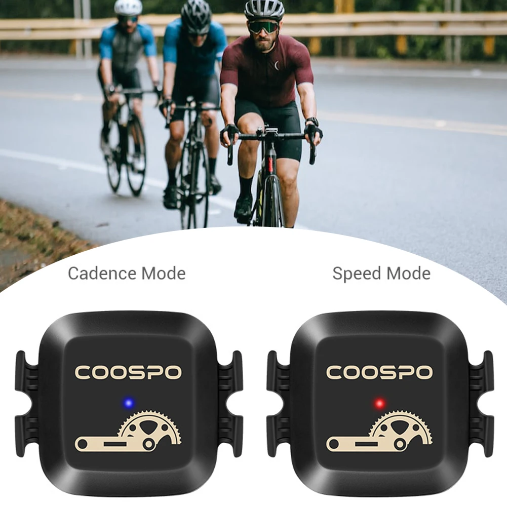 Датчик скорости вращения педалей велосипеда для CooSpo ANT + Bluetooth, датчик скорости вращения педалей велосипеда для Garmin, аксессуары для велоспорта Wahoo