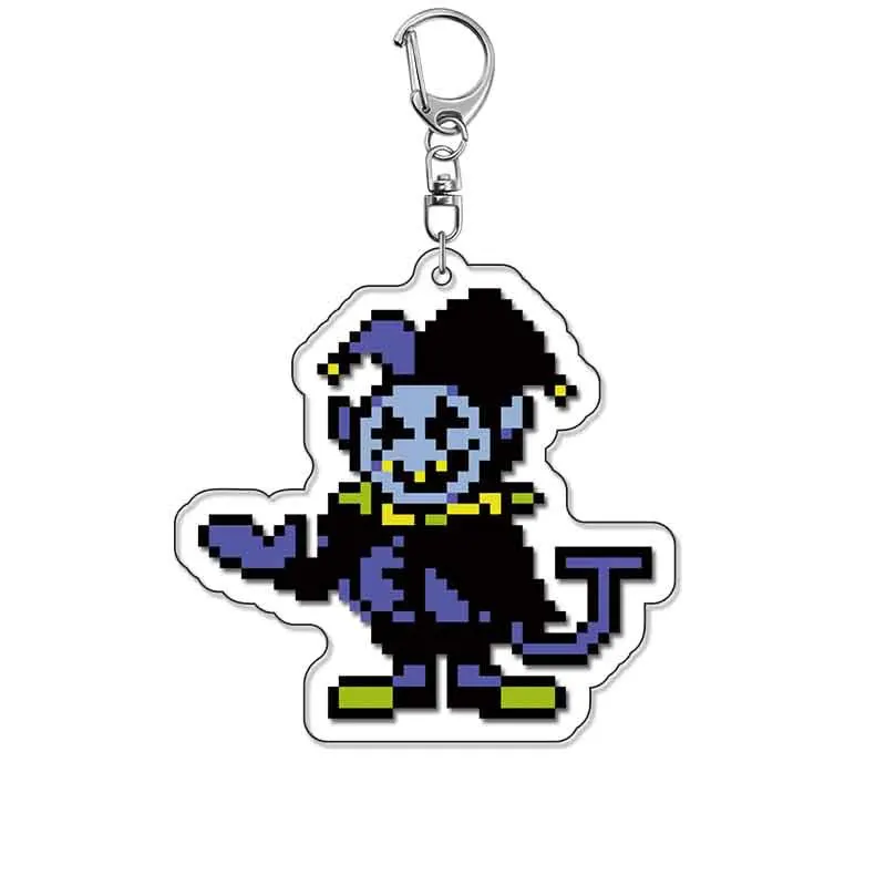 Фото Брелок в стиле аниме Deltarune Kris Susie Ralsei, аксессуары для косплея, мультяшный кулон, подарок №2