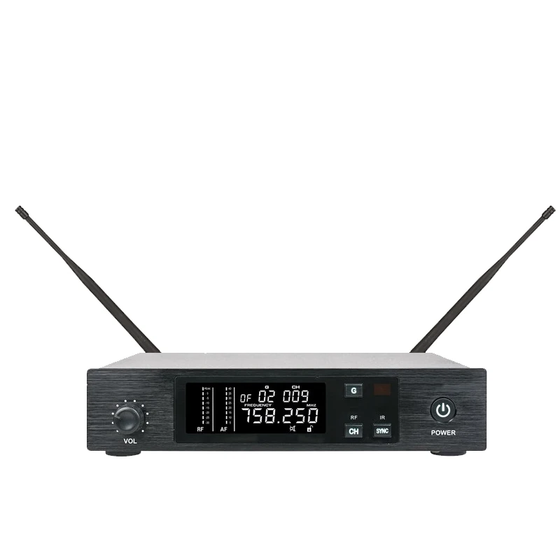 Фото QLXD e980 Цифровой беспроводной инструментальный кардиоидный микрофон Караоке Сценическое представление Инструменты на гибкой шее Наборы микрофонов №5