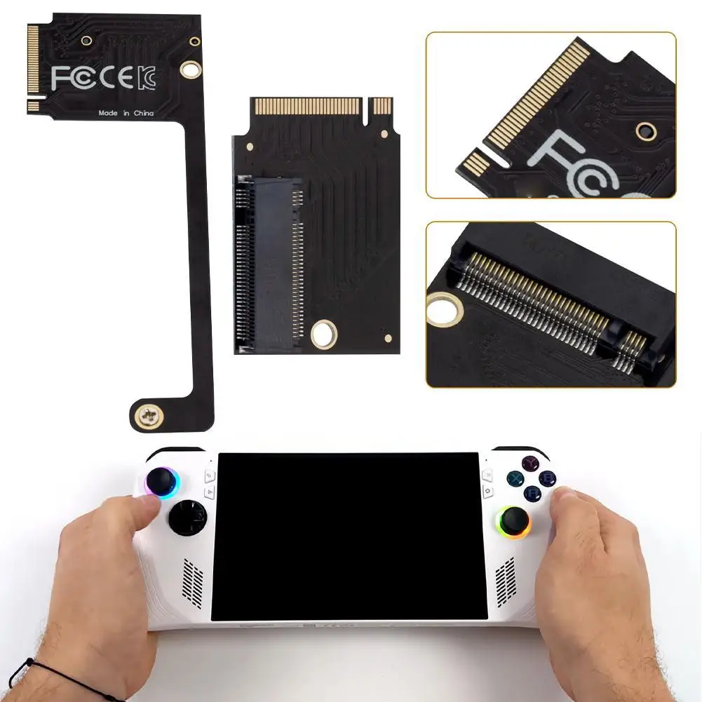 Для Rog Ally Pcie 4,0 плата жесткого диска для Rog Ally Handheld Conversion 2230 To 2280 плата передачи NVME M-Key M.2 PCIE 4,0