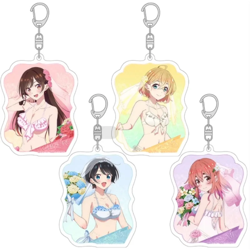 Игра Ruka Sarashina Sumi Sakurasawa Chizuru Mizuhara Mami Nanami брелок кукла аниме акриловый брелок кулон для подарка