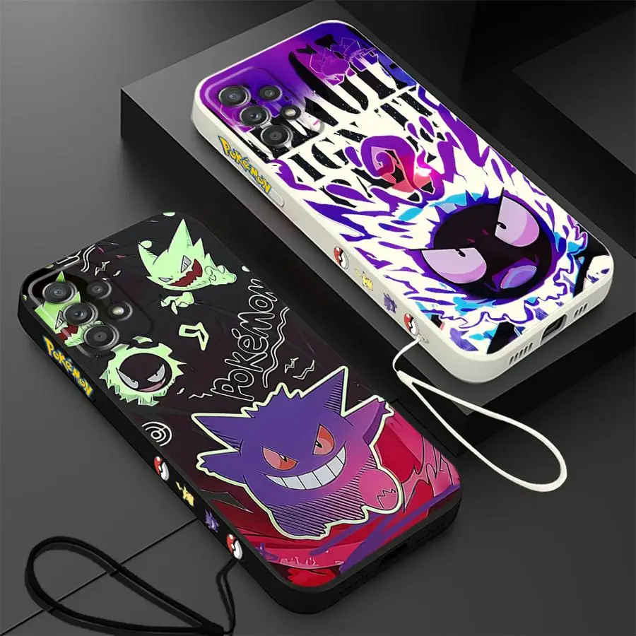 G-Gengars Phone Case for Samsung Galaxy A42 A52s A53 A11 A12 A13 A21s A22 A23 A24 A25 A32 A33 A34 A54 4G 5G Cover