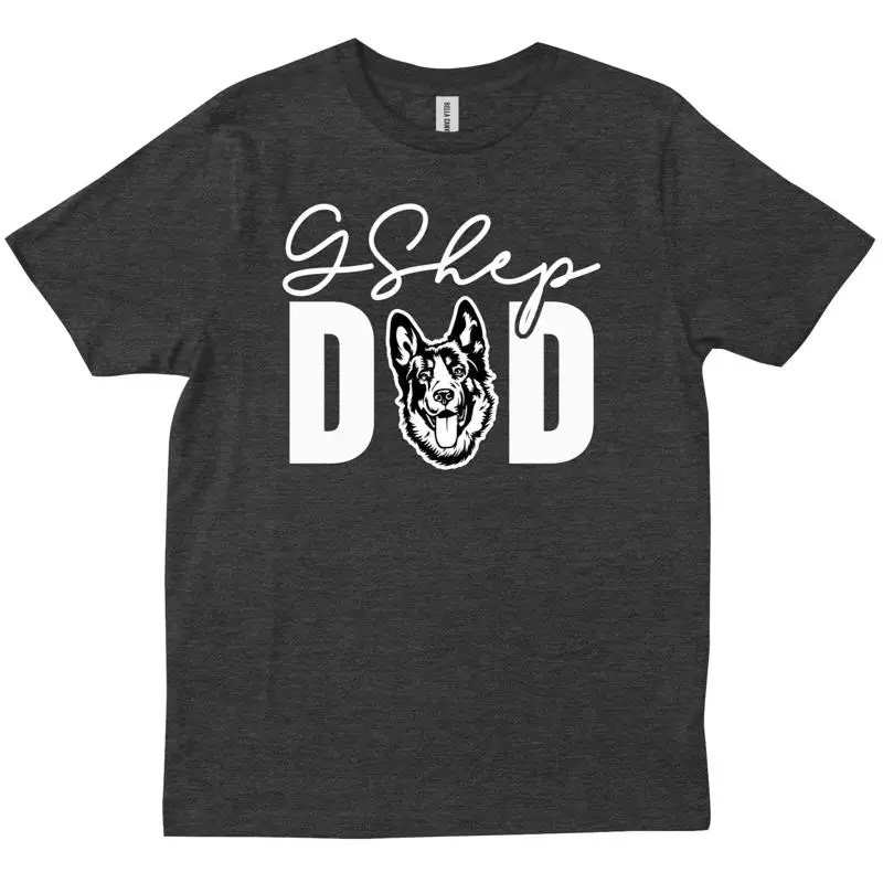 Футболка Dog Dad Lover Fur Papa German Shepherd GShep Funny For Him