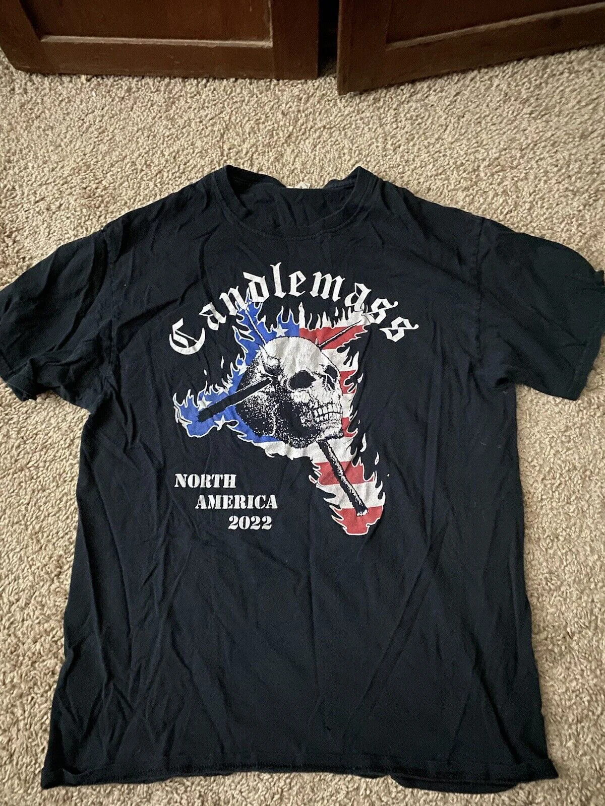 Candlemass Северная Америка 2022 тур с коротким рукавом унисекс футболка S-5XL BO249 (art.: 3920c7fbc379d) - 3920c7fbc379d