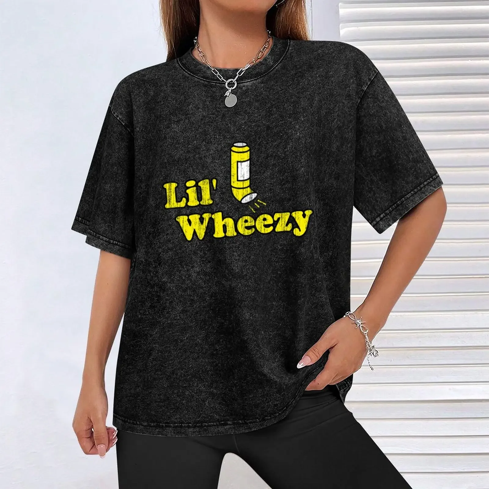 Фото Футболка Lil' Wheezy Astma, футболки с рисунком рэпера, дешевые вещи, роскошные мужские белые футболки №4