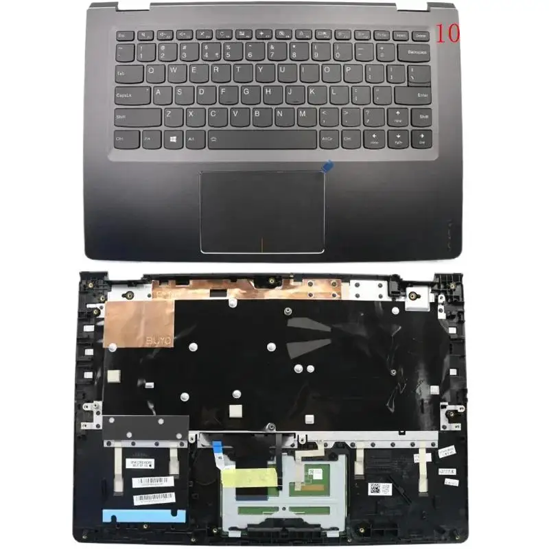 Wafffw новый верхний чехол для ноутбука Lenovo IdeaPad Yoga 510-14isk AST IKK C 80s7 BL BK W/KB ID 5cb0l66038 blwt FP W/KB fr-ar 5cb0m