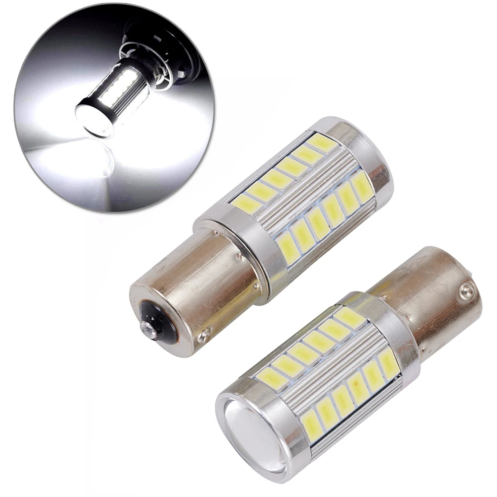 2 шт., задняя лампа 6500K 33SMD 5630 12 В