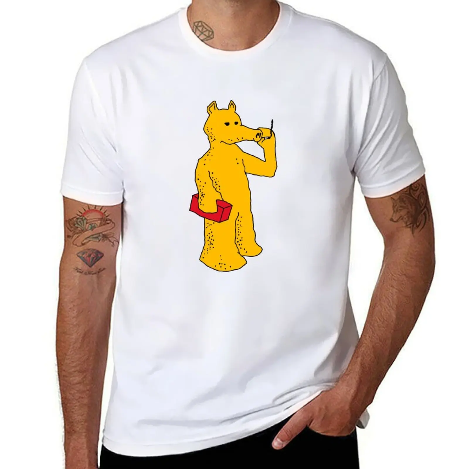 Футболка для курения quasimoto, футболки для мужчин, белая футболка с аниме, футболка