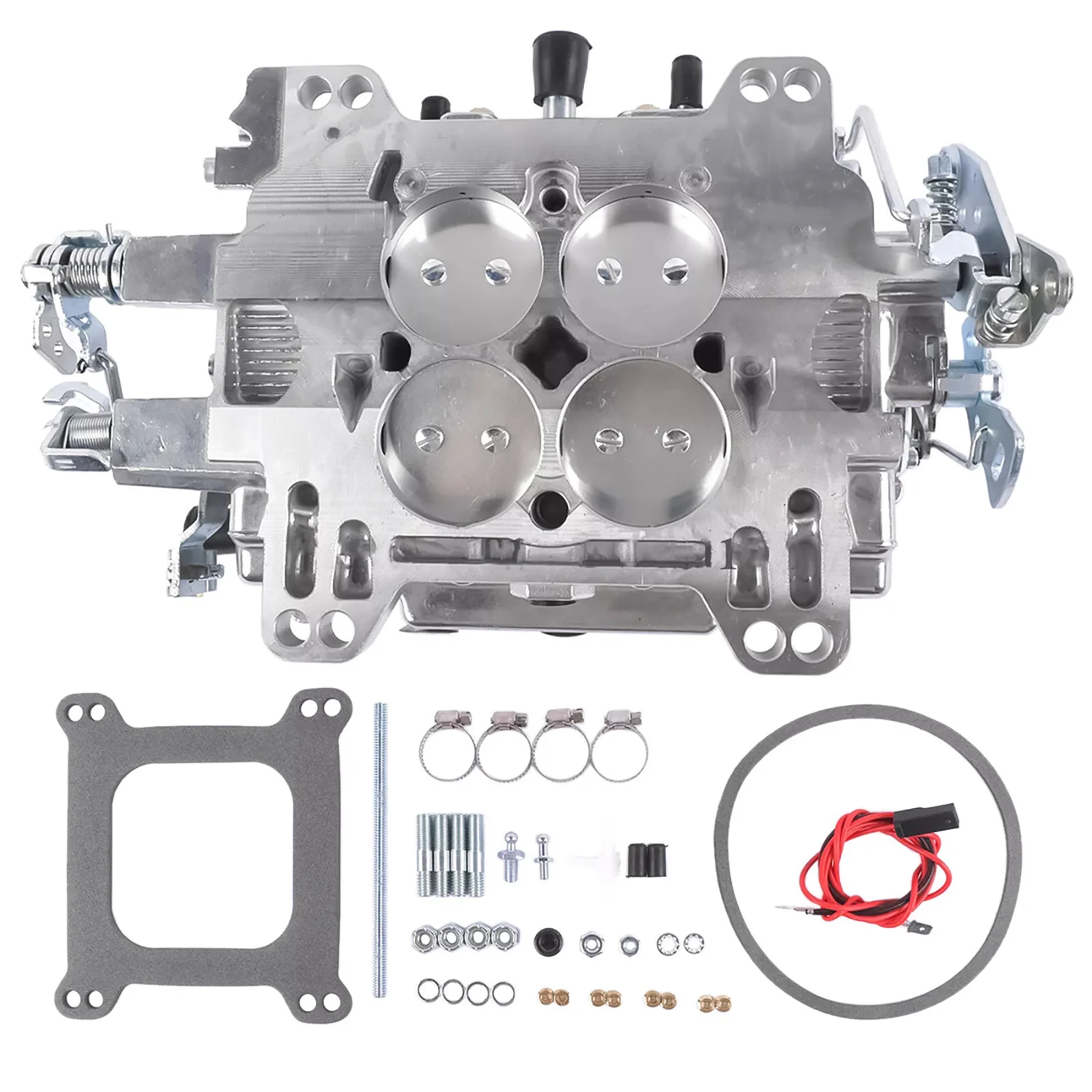 Фото Карбюратор Edelbrock 1 комплект, 4 бочка 1407, для серии 750 CFM, ручной дроссель, автомобильные аксессуары, запасные части для ремонта №3