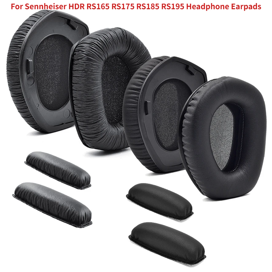 Сменные накладки для наушников на голову, зажимы для наушников Sennheiser HDR RS165 RS175 RS185 RS195, защитные накладки для наушников
