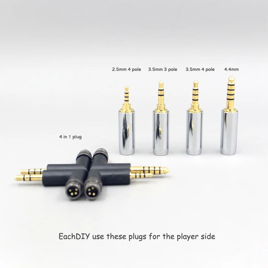 Фото ТипS 23AWG Litz Shielding Серебристый OCC кабель для наушников Mr Speakers Alpha Dog Ether C Flow Mad AEON LN008933 №5