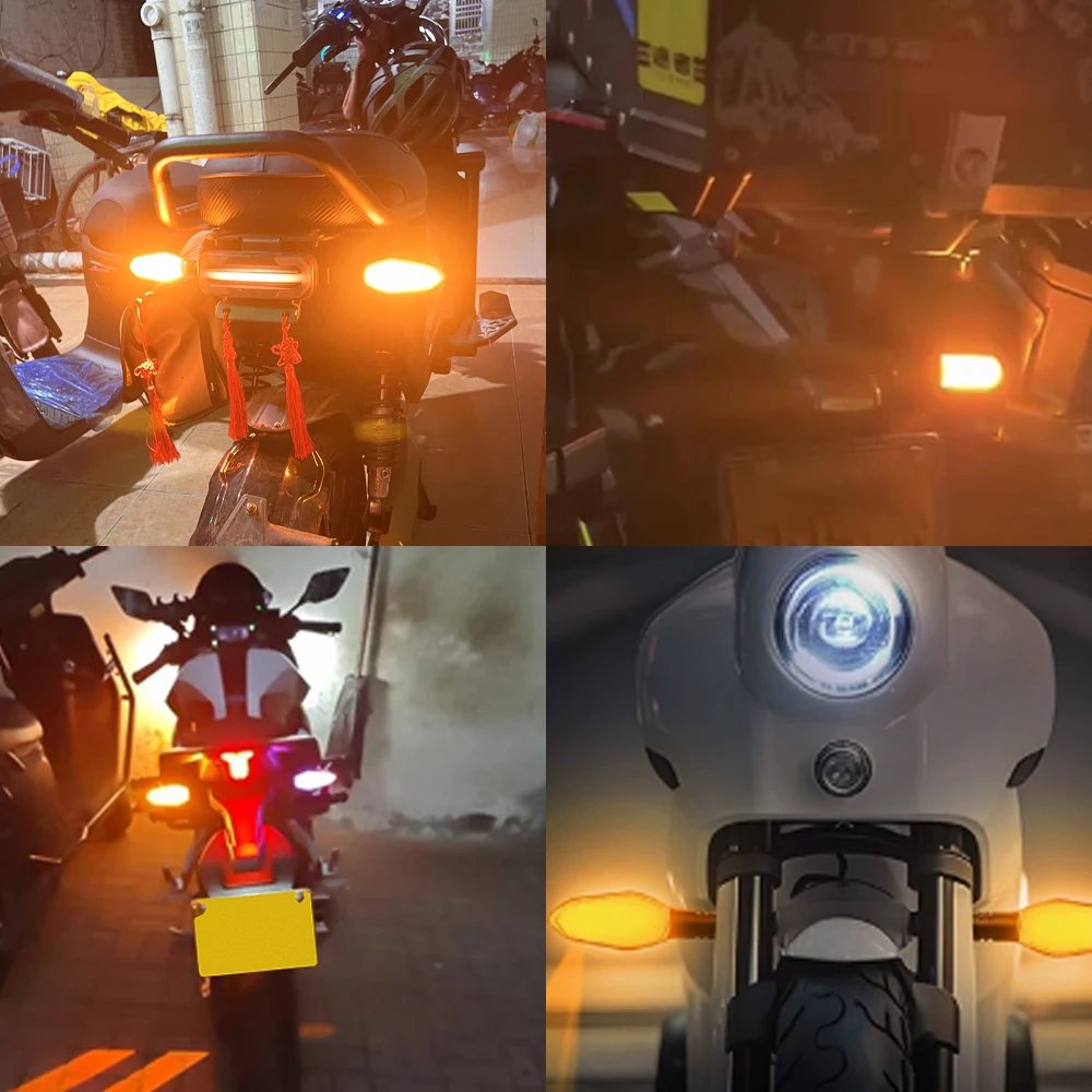 Фото Для DUCATI SuperSport 950 S XDiavel Black Star Dark 2021 ~ 2025 светодиодные указатели поворота мигалка стоп задний фонарь индикатор освещения №2