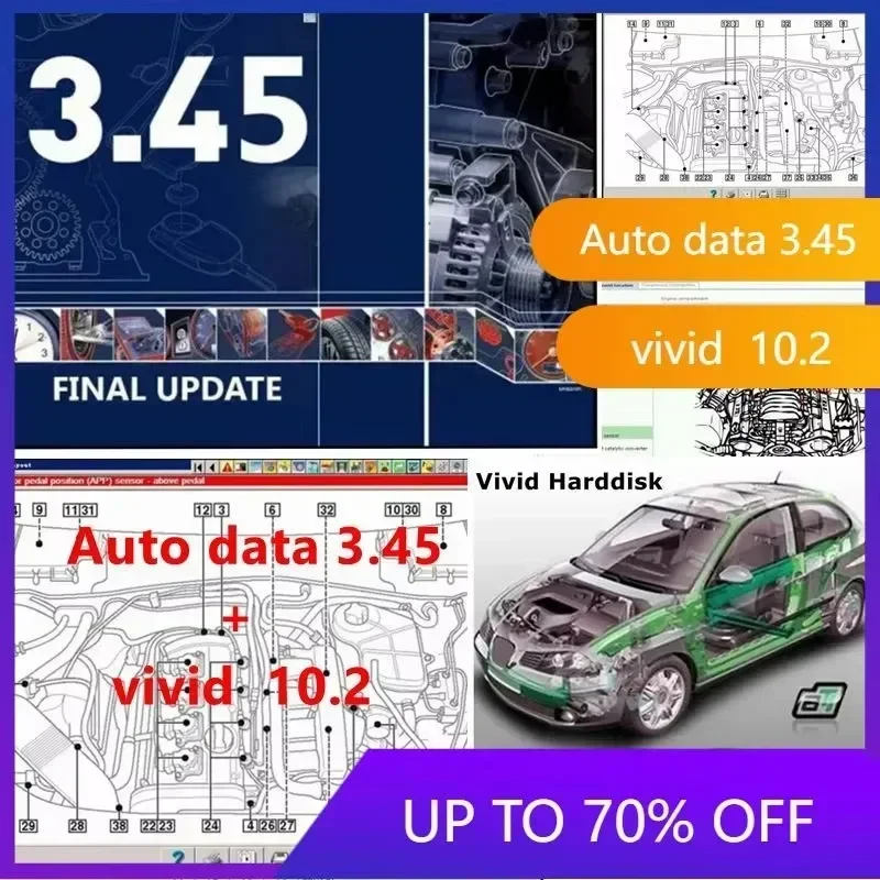Новейшая версия Autodata 3,45 и яркая мастерская 10,2 Программное обеспечение для авторемонта + установка видеодомофона + удаленная установка помогает ярким софтвитом
