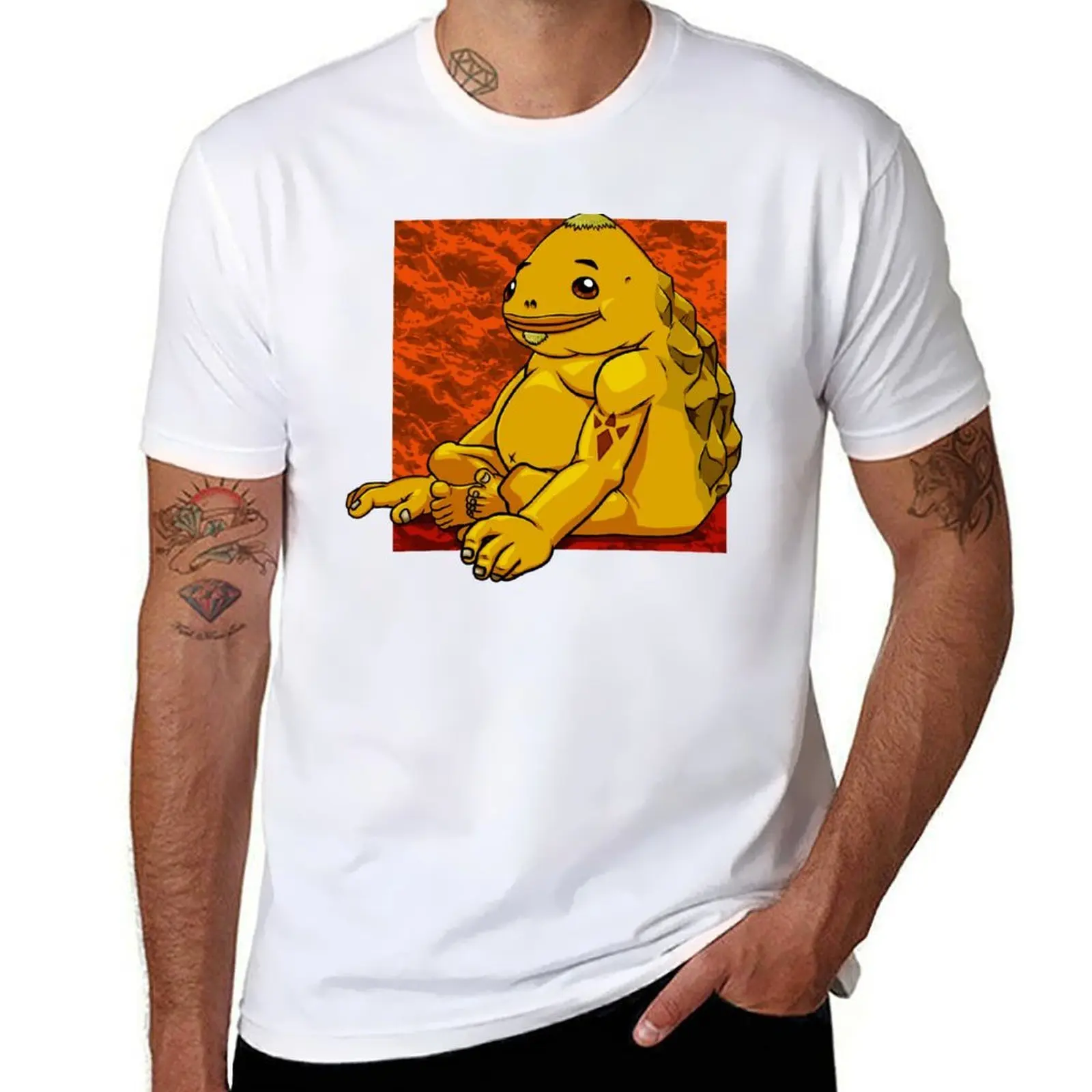 Футболка Goron (fire) мужская футболка мужские футболки с рисунком для мужчин повседневная футболка