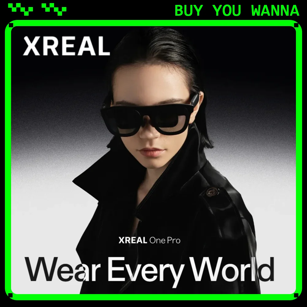 Умные очки XREAL One Pro AR 700 нит до 120 Гц 57 FOV 3 DoF с поддержкой подключения к iPhone Mac Switch PS5 Game Private Cinema
