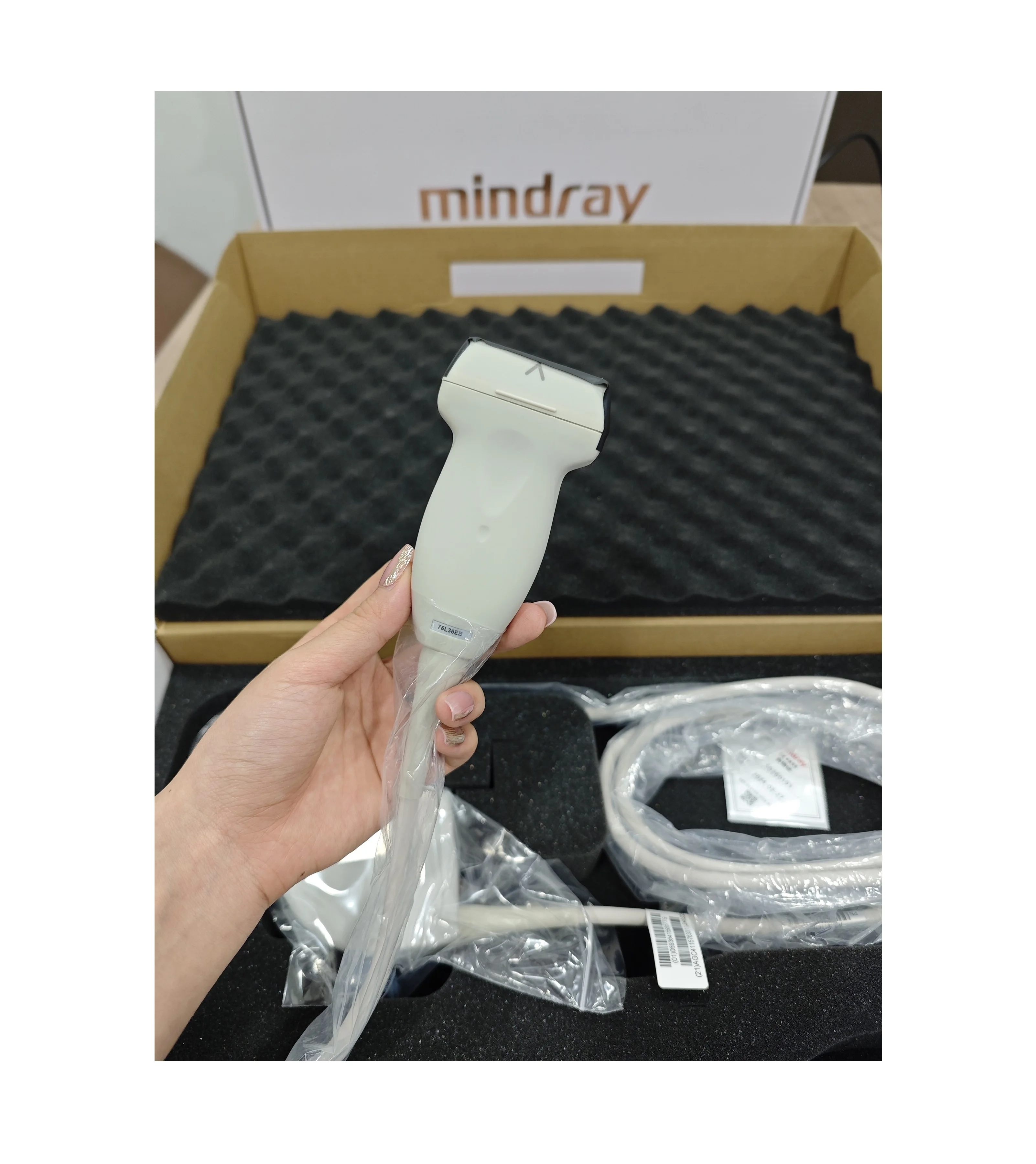 Оригинальный датчик линейной массивы Mindray 75L38EB, новый ультразвуковой датчик Mindray 35C50EB с выпуклым зондом для DP-10 DP-20