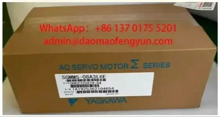SGMMS-08A3L6E Совершенно новый серводвигатель, быстрая доставка, SGMMS 08A3L6E