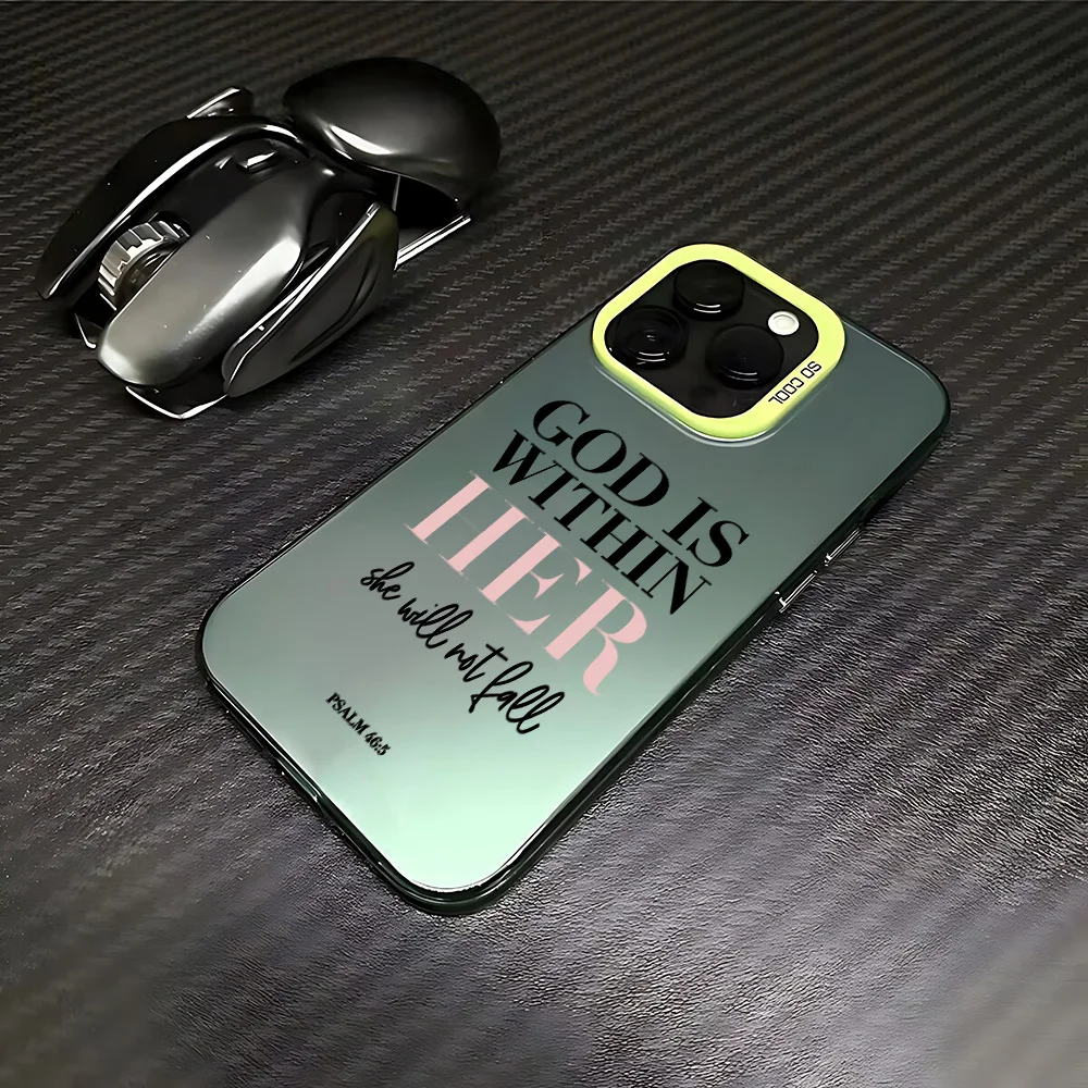 Чехол для телефона Psalm Christian Quote для Samsung Galaxy S25 S24 S23 S22 S21 Note20 FE Ultra Plus 4G 5G с защитой от падения, матовая задняя крышка