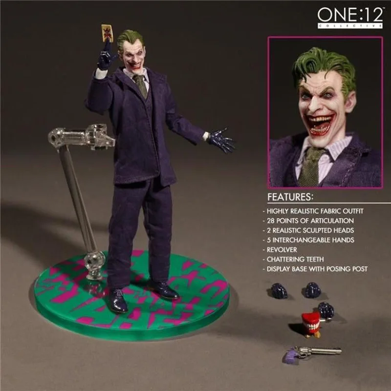 Фото Фигурка Бэтмена Mezco Wolverine X-Mem One 12, зеленая стрела, каратель, Франкенштейн, Джокер, фигурки героев, серия игрушек №5