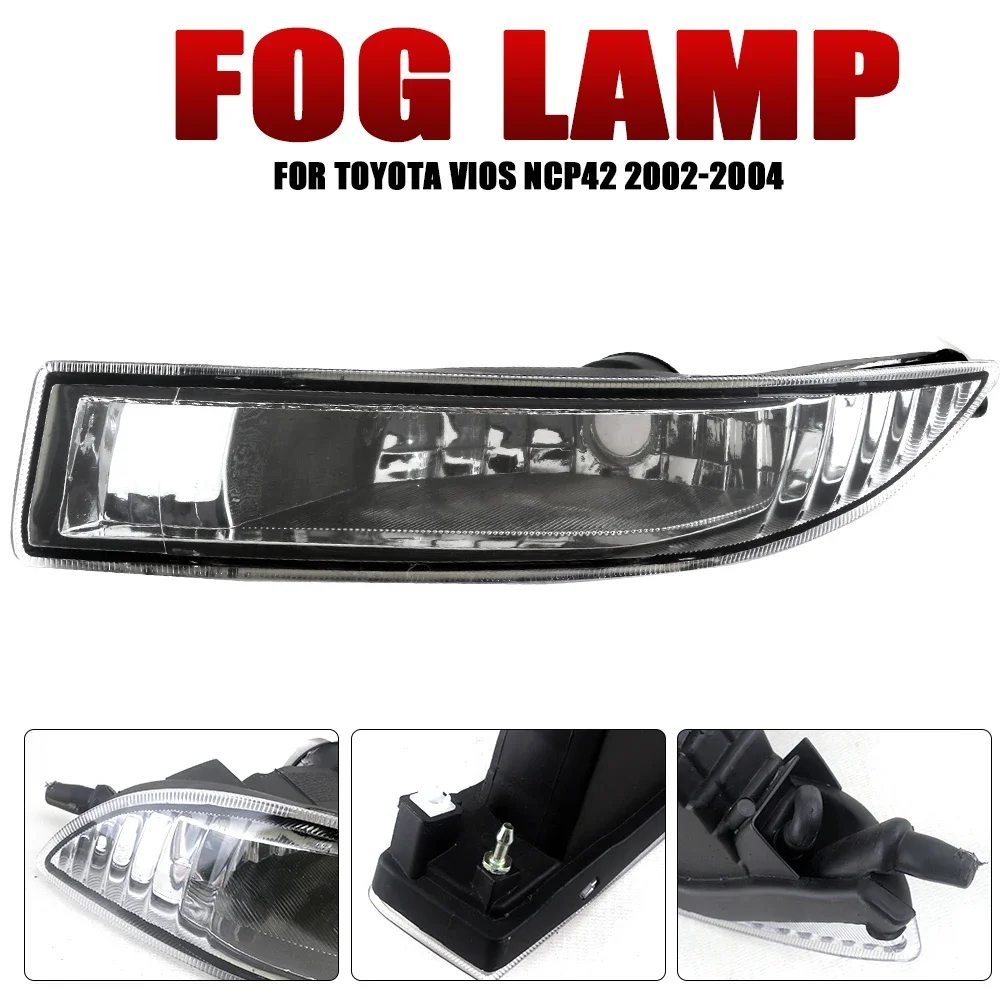 Фото Крышка корпуса передней противотуманной фары для Toyota VIOS NCP42 2002 2003 2004, аксессуары для автомобильных индикаторов №3