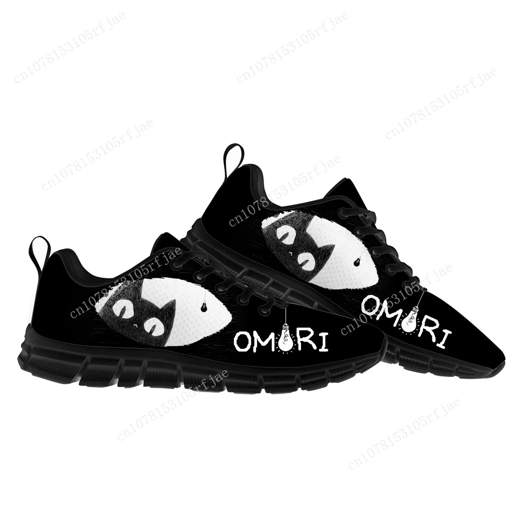Фото Спортивная обувь Omori, популярные мужские и женские подростковые детские кроссовки с героями мультфильмов, модные кроссовки высокого качества, обувь на заказ №2