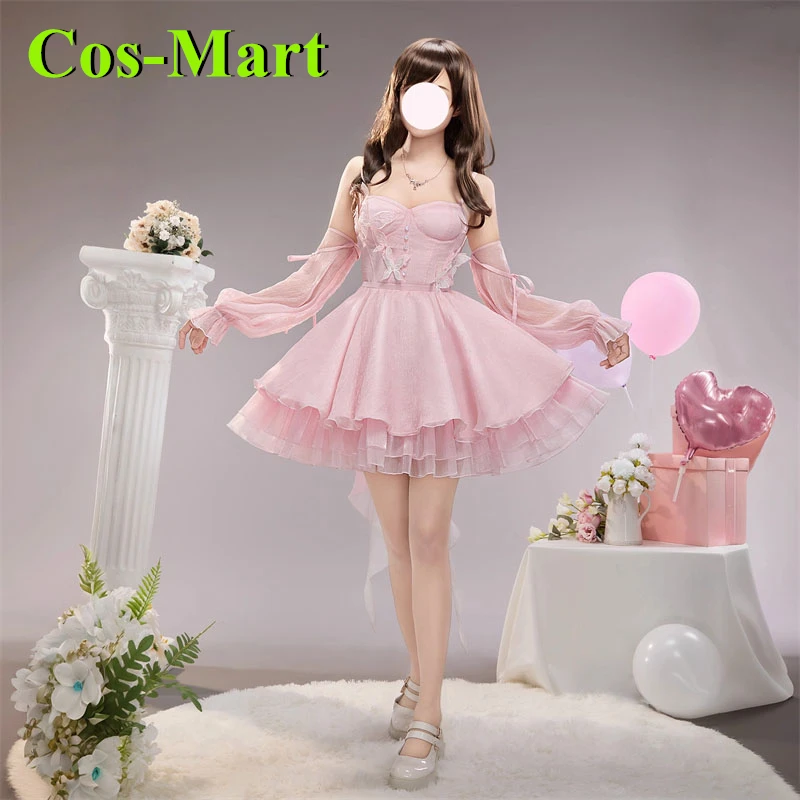 Cos-Mart Love And Deepspace Leading Lady Косплей Костюм Героини Платье Школьная одежда для Хэллоуина и танцев для ролевых игр