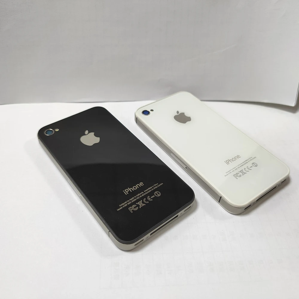 Фото Оригинальный разблокированный б/у Смартфон Apple iPhone 4S 8/16/32/64 Гб ROM 3,5 дюймов 8 Мп 1432 мАч сотовый телефон №5