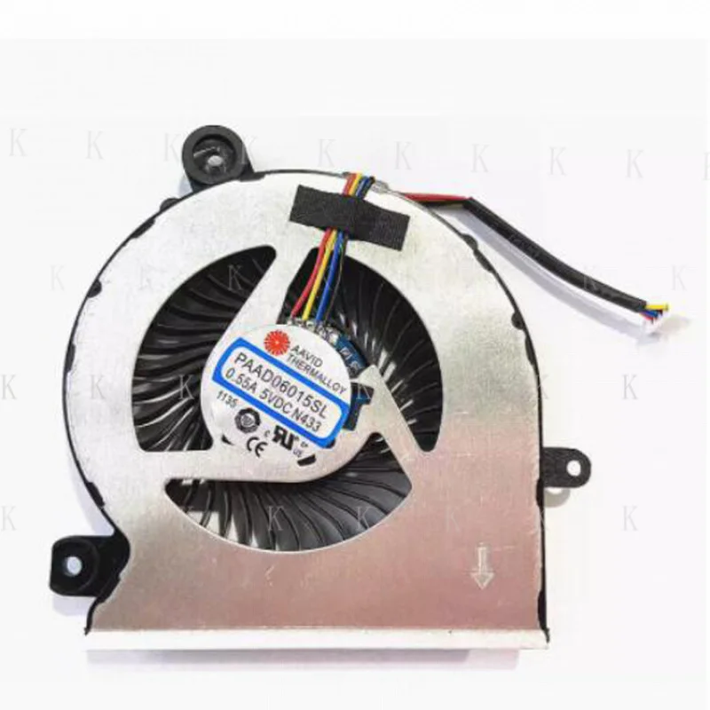 C Новый охлаждающий вентилятор для вентилятора MSI GF63 GF65 MS-16R1/R3/R5 WF65