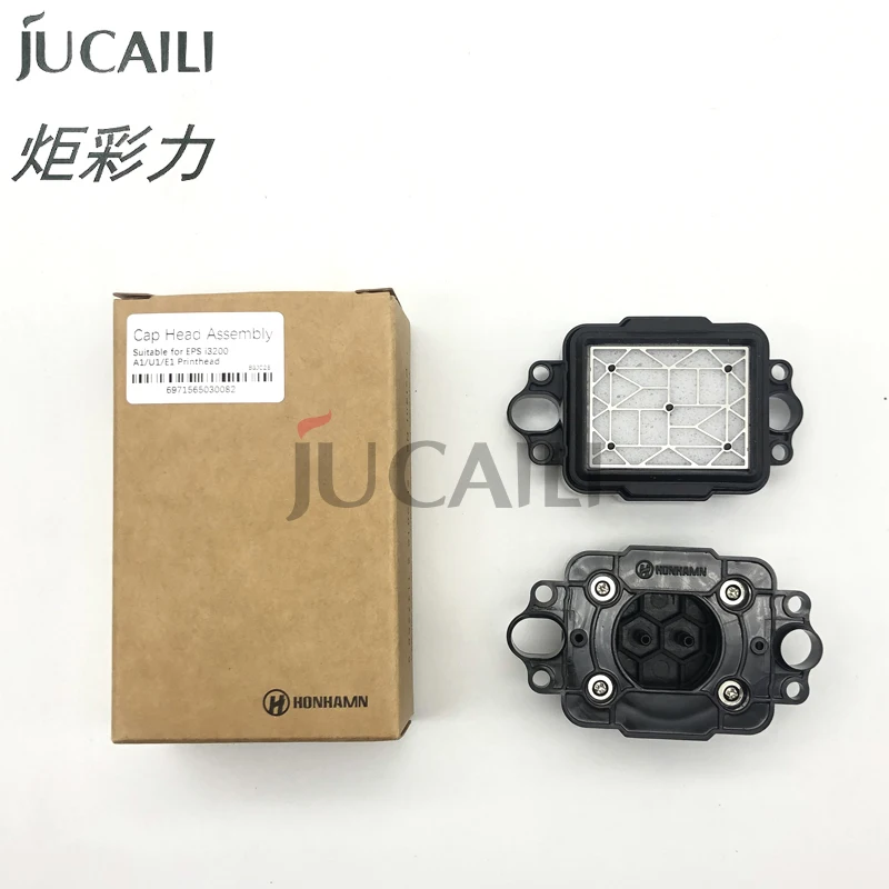 Фото Высококачественная крышка JCL для Epson i3200 A1 U1 E1, укупорочная станция печатающей головки для широкоформатного принтера Allwin Xuli Human №3